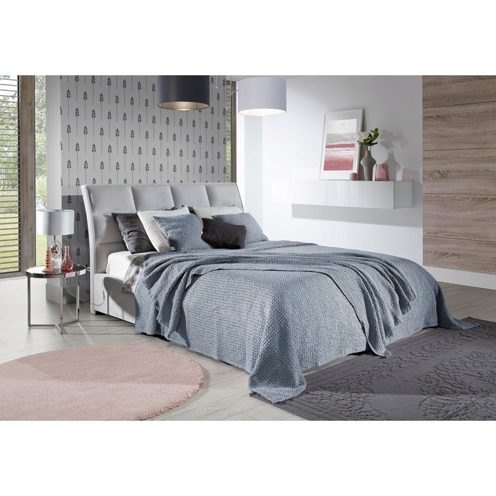 Narzuta Bumbac Vital Home Favo Azure 260x300 cm