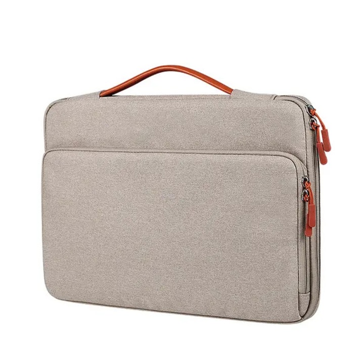Laptop táska 13 hüvelykes, strapabíró, vízálló, khaki