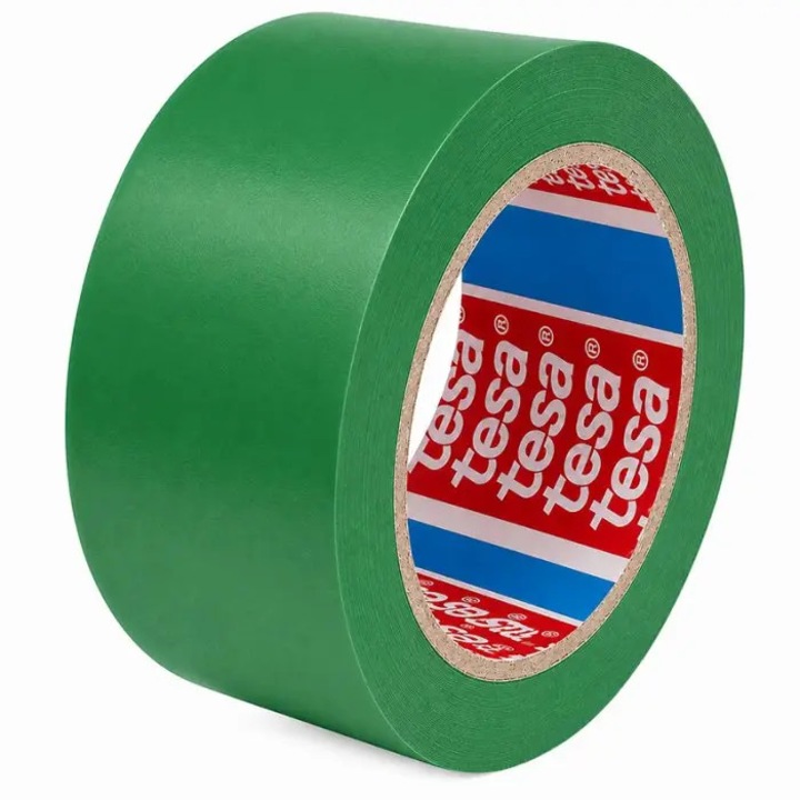 TESA Jelölő és Figyelmeztető Ragasztószalag, 33 m x 50 mm, Zöld
