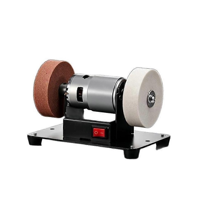 Мини настолна шлайфмашина, 100W, черна, 15x10x10мм