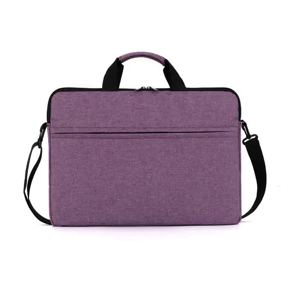 Geanta laptop 14 inch, impermeabila, violet, 14 inch