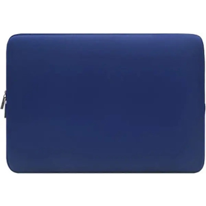 Laptop tok 13 hüvelykes, kék, 32.5x24x2.5cm, SoftTouch, cipzárral