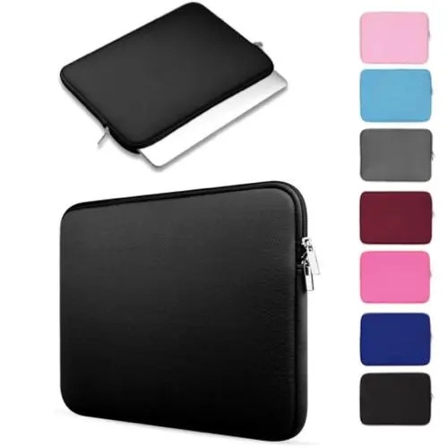 Husa pentru laptop din neopren, potrivita pentru MacBook Pro/Air, gri, 13/15 inch