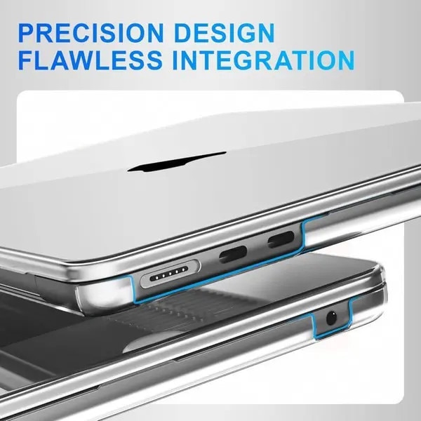Husa laptop transparenta, 15 inch, 1.77mm, 0.2kg