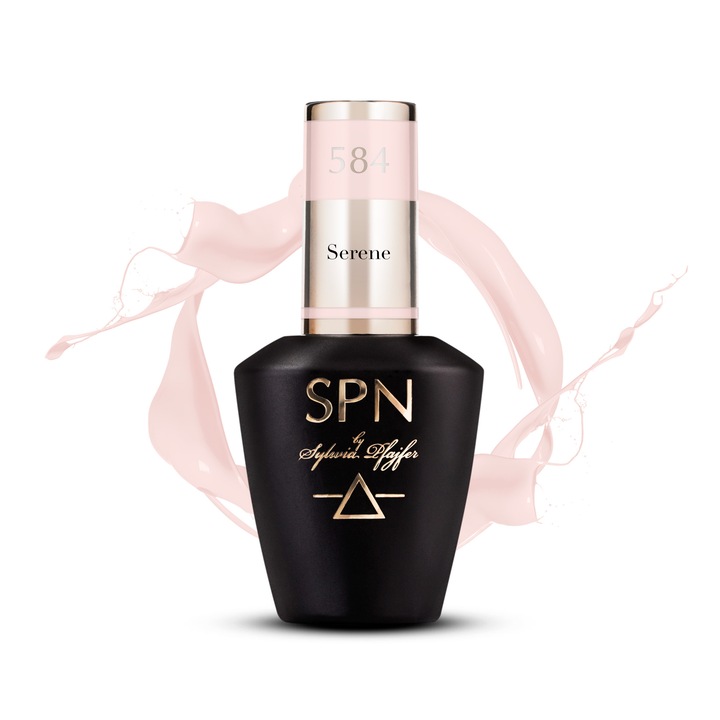 Lac de unghii SPN Nails Serene, 8ml, bej rozaliu, 8ml