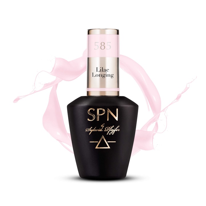 Oja semipermanenta SPN Nails Lilac Longing, 8ml, roz deschis, 8ml