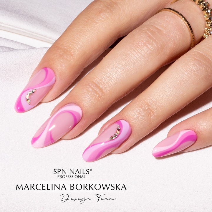 Oja semipermanenta SPN Nails So Cute roz pastel 8ml