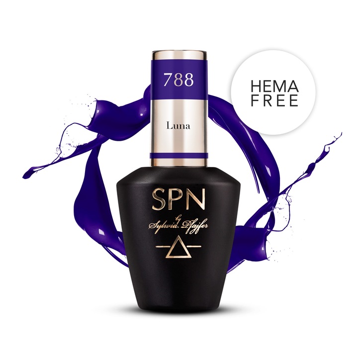 Lac de unghii SPN Nails Luna, roz, 8ml