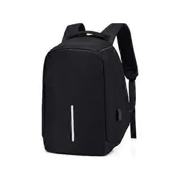 Rucsac laptop business travel, ergonomic, negru, 30x45x14cm