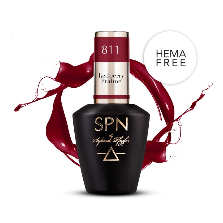 Oja semipermanenta SPN Nails Redberry Praline 8ml