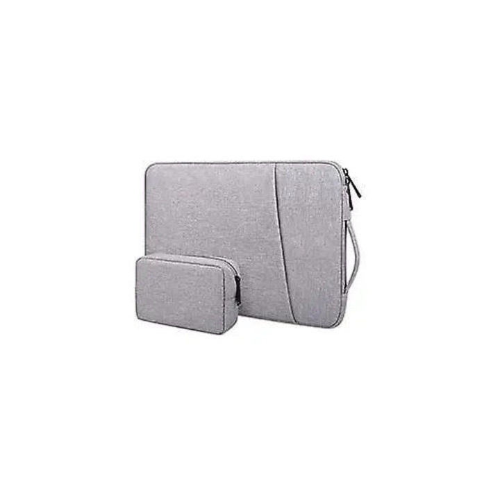 Laptop táska 13.3 hüvelykes szürke 345x245x25mm víz- és karcálló