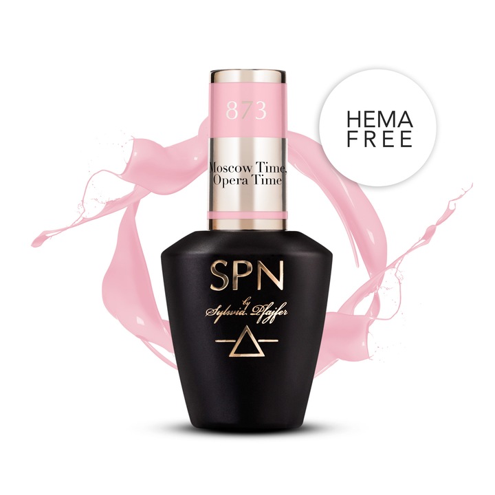 Lac de unghii SPN Nails UV LaQ, 8ml, rosu, rezistent
