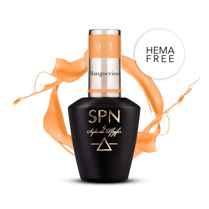 Lac de unghii SPN Nails Mangoccino portocaliu 8ml