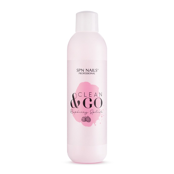 SPN Nails Raspberry Splash körömtisztító folyadék 1000ml