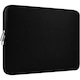 Husa pentru laptop SoftTouch FQ-K0276, cu fermoar, compatibil MacBook/iPad/ThinkPad, negru, 11 inch