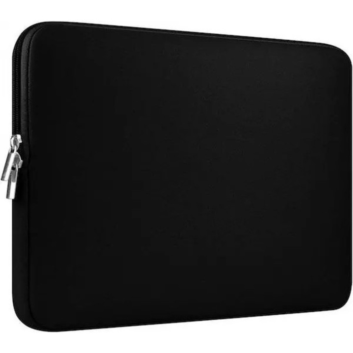 Laptop tok 11 inch, SoftTouch, neoprén, fekete, 31x21.5x2cm