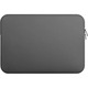 Husa pentru laptop 13 inch FRU-CJK0424-260710-1574, neopren moale cu baza din bumbac, cu fermoar dublu, gri, 32.5 x 24 x 2.5 cm