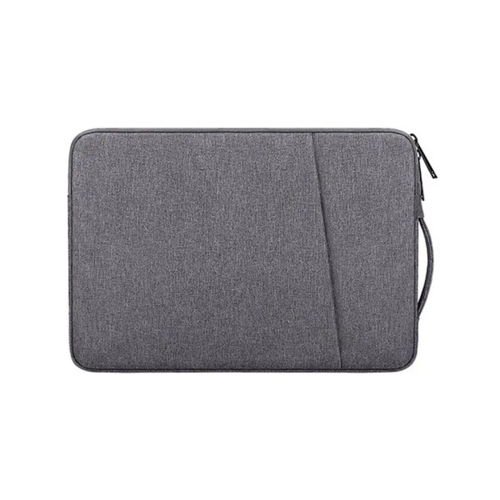 Laptop táska 15.6 hüvelyk, szürke, poliészter, 41x30x3cm, ütés- és vízálló