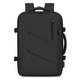 Rucsac laptop din Oxford multifunctional, business, cu bretele aerate si manere laterale, compatibil 14'' (20–35L) IZO-CJ-K0502, negru, 45 x 30 x 14 cm