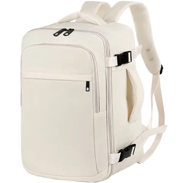 Rucsac de calatorie sub scaun, compartiment laptop 15.6 inch, negru, 40x20cm