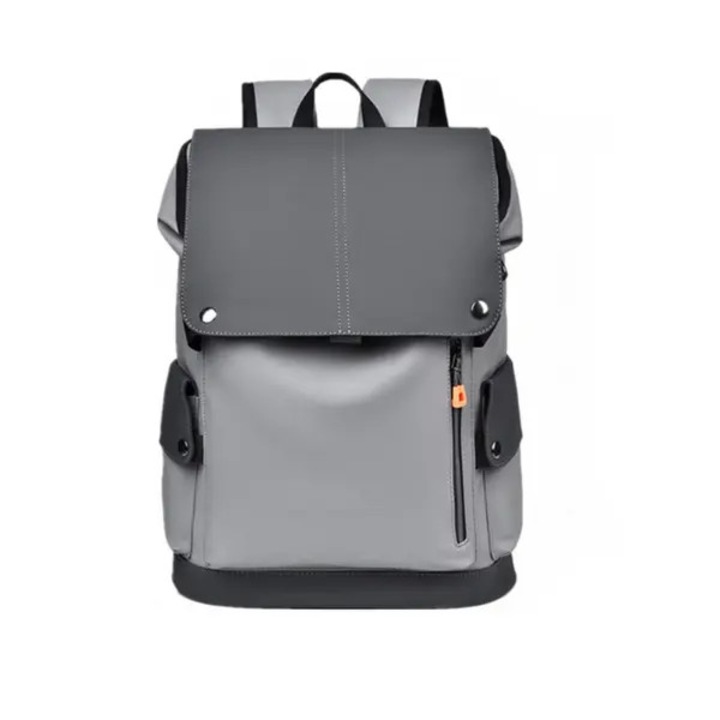 Nagy laptop hátizsák, víz- és karcálló, USB port, fekete, 31x16x41cm