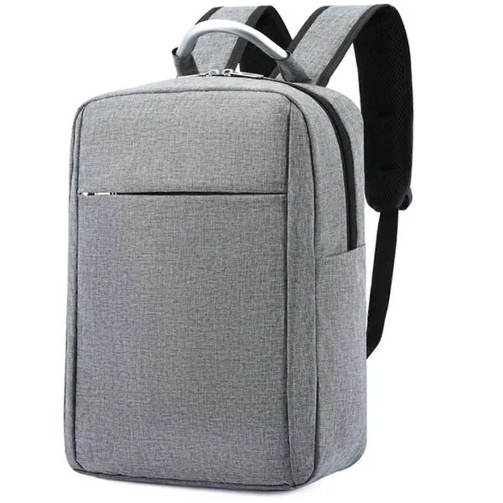 Férfi üzleti hátizsák, nagy kapacitású, USB port, fekete, 17 hüvelyk