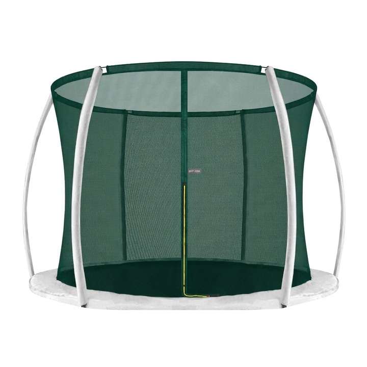 INLEA Belső védőháló 250 cm átmérőjű ULTIMATE JUMP trambulinhoz 6 rudas 165 cm magas - Sötétzöld