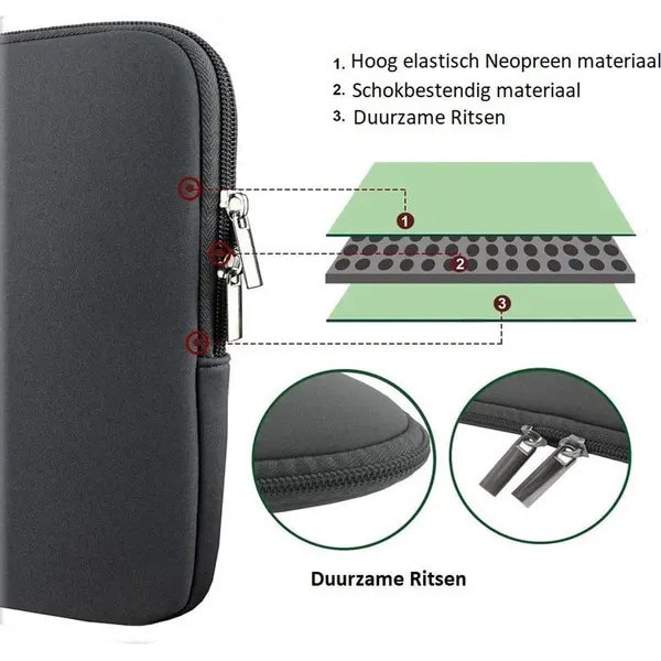 Husa pentru laptop PRE-CJk0515-26-0806-819 din poliester cu captuseala neopren, rezistenta la socuri si zgarieturi, buzunar extra pentru tableta/documente, lila, compatibil 15/15,6 inch, 39 x 2 x 28,5 cm