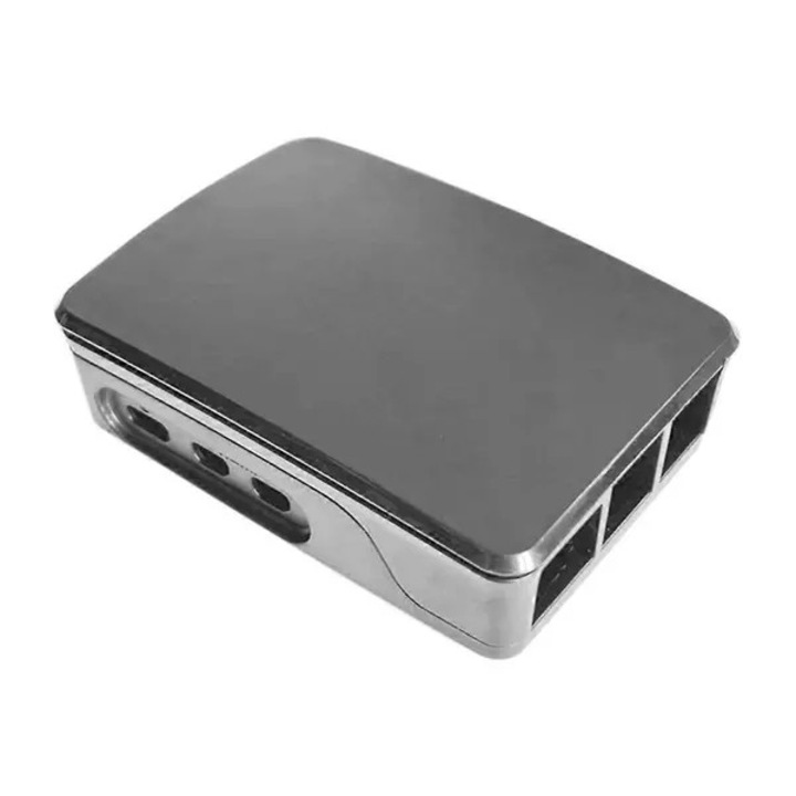 OEM műanyag ház Raspberry Pi 5-höz, aktív hűtés, piros-fehér, 20x15x7cm