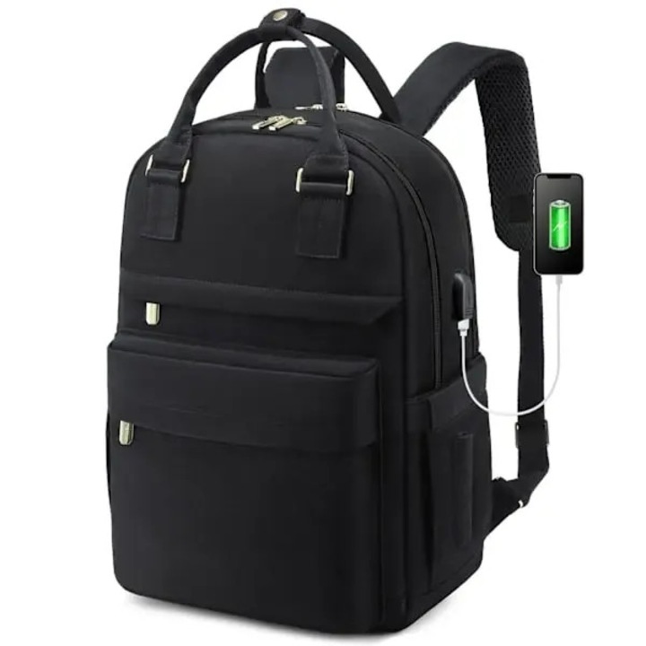 Laptop hátizsák 15.6 inch dupla rekeszes többszínű 29x43x18cm