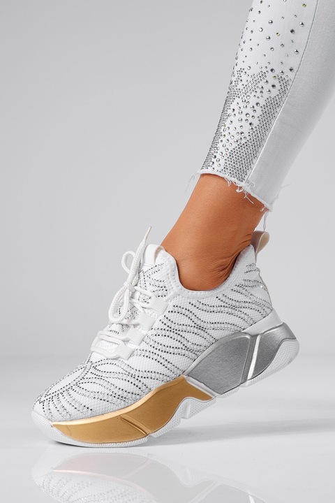Pantofi dama, OneFashionRoom, Maria, Alb