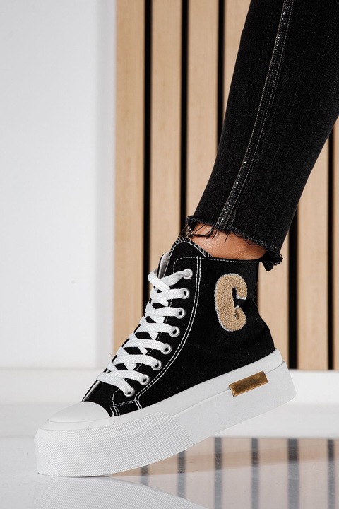 Pantofi dama, OneFashionRoom, Adelina, Negru, 40 EU