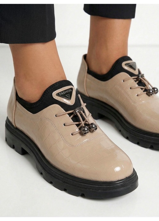 Pantofi dama, OneFashionRoom, Mariah, Bej