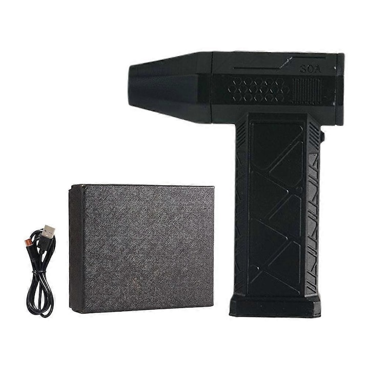 Вентилатор мини турбо, преносим, USB, 15x10x5см, 330гр