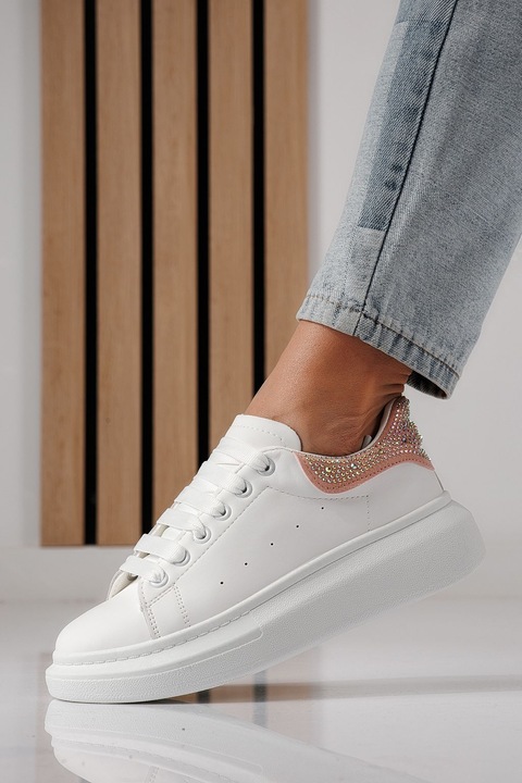 Pantofi dama, OneFashionRoom, Raya, Alb, 40 EU