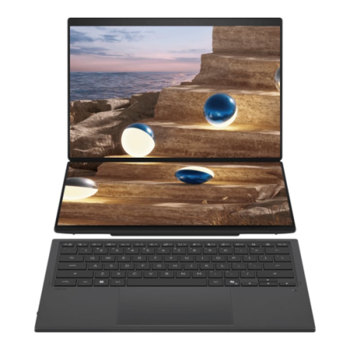 ASUS Zenbook Duo WQXGA+ 2x 14 inch Intel Core Ultra X9 388H 32GB 2TB SSD Windows 11 Pro Moher Gray
