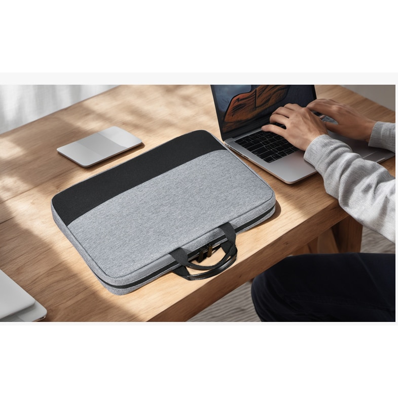 Geanta laptop, protectie in patru straturi, roz, 17,3 inch