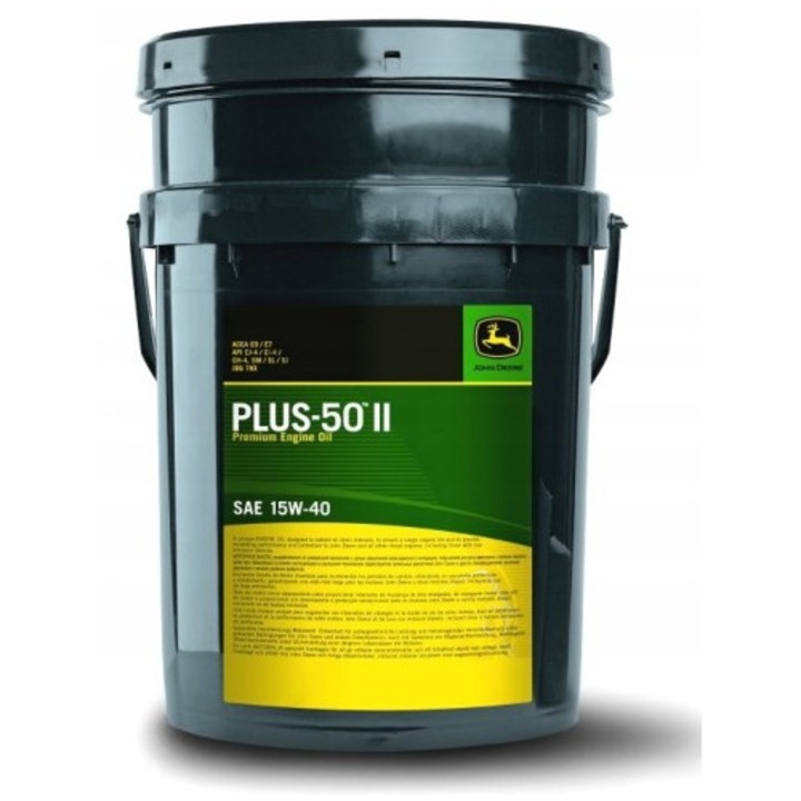 John Deere Plus 50 II 15W40 E9 20L motorolaj