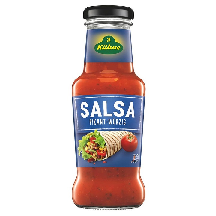 Kuhne sos picant consistent salsa Mexico 250 ml
