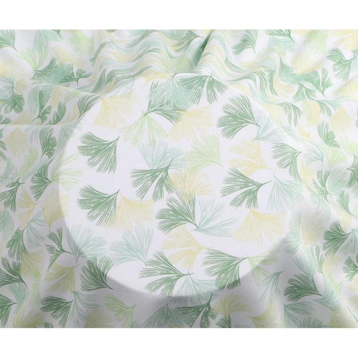 Material textil rayon, 143cm latime, respirabil, moale, verde, 2x1.43m