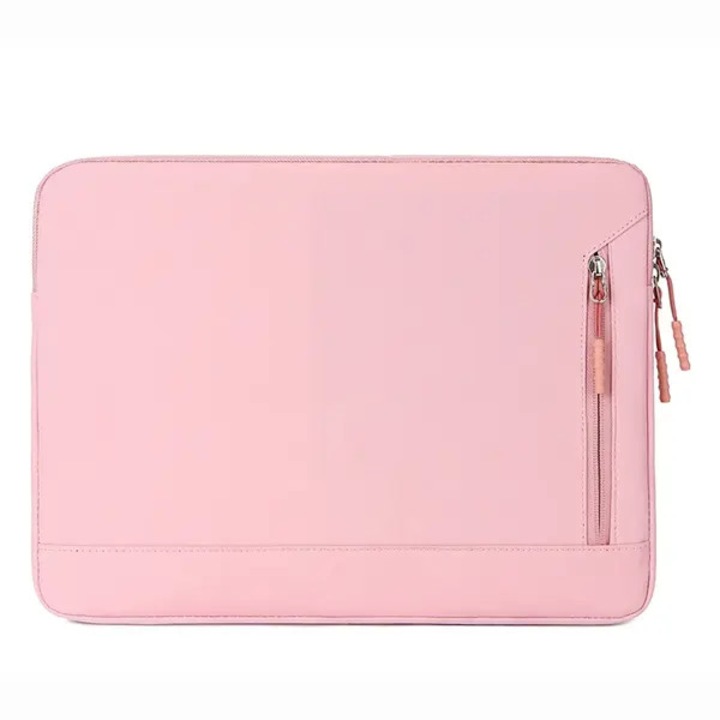 Laptop táska 13-15 hüvelyk, Oxford anyag, rózsaszín, 35x26-40x28cm