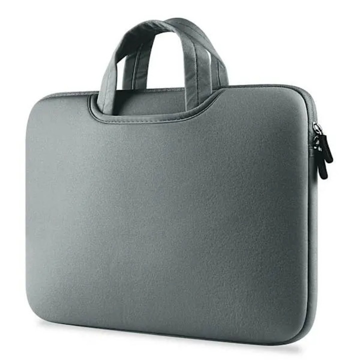 Laptoptáska 15.4 hüvelykes nylon pamut szürke