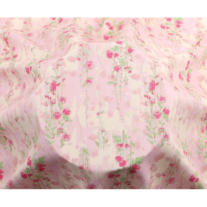 Material textil rayon, moale, respirabil, multicolor, 143x200cm