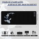 Mousepad gaming XXL 800x300x3mm antiderapant impermeabil negru