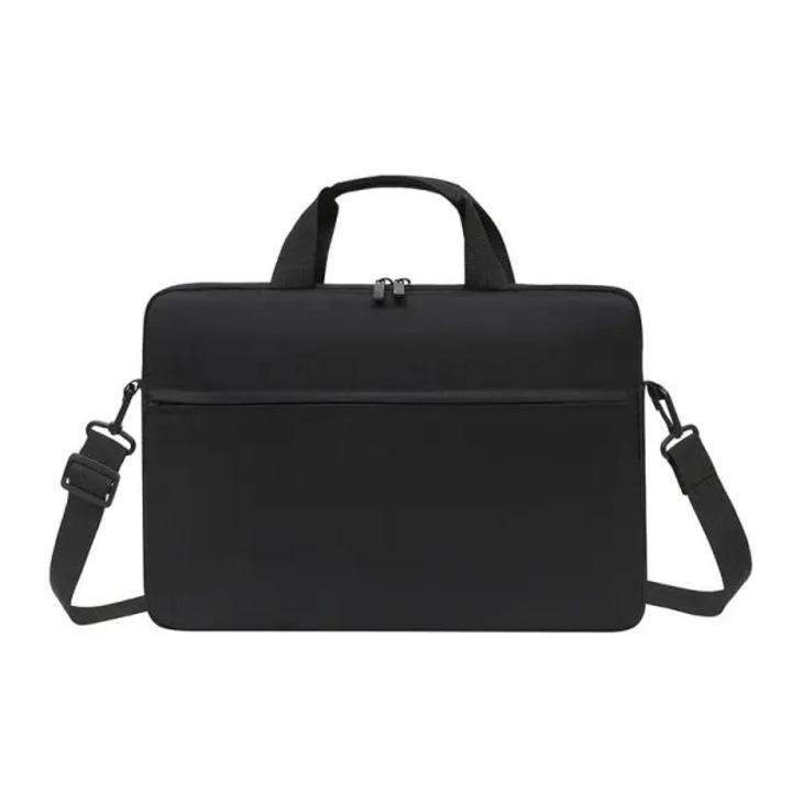 Oxford laptop táska, több rekeszes, fekete, 15.6 hüvelyk, állítható pánt