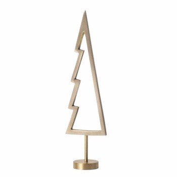 Ornament de birou - contur brad din alama, fermLIVING Ornament de birou - contur brad din alama, fermLIVING
