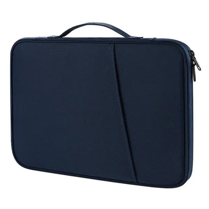 Nylon laptop táska, vízálló, vékony, fehér zöld kék fekete, 35x25.5x3 cm