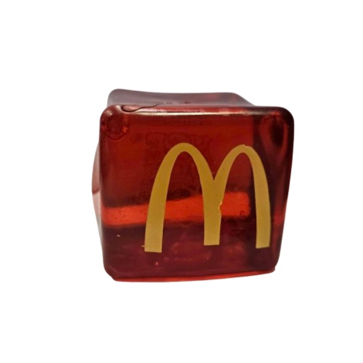 Sqiushy Jégkocka, Szilikon, Stresszoldó, Piros, McDonald's
