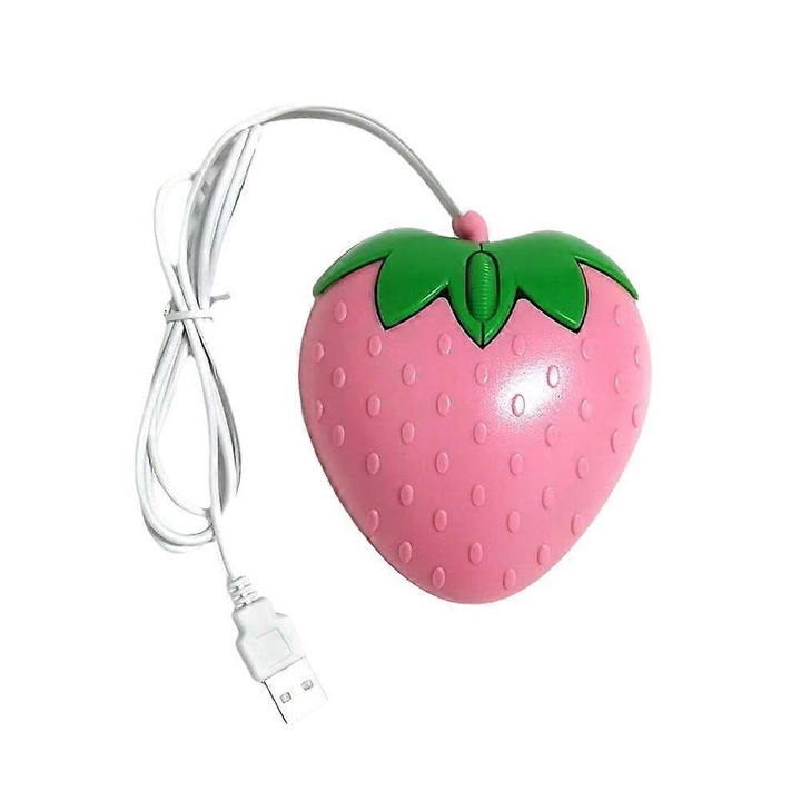 Egér mini USB roz 9.7x8.6x3cm 59g
