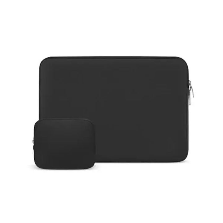 Laptop tok 14 hüvelykes, fekete, 32x23x0.5cm, könnyű és rugalmas